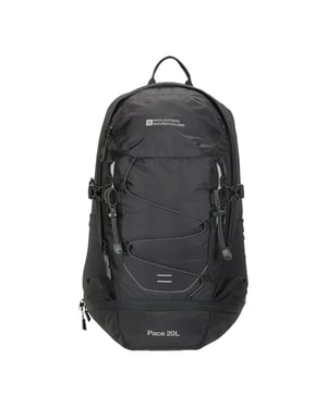 Mountain Warehouse Pace 20L rugzak (Zwart)