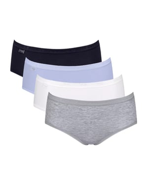 Sloggi Basic+ midi 4-pack multi-colour v015