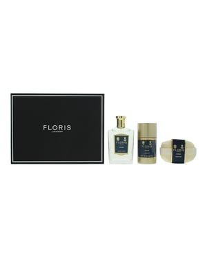 Floris Cefiro Eau de Toilette 100ml, Soap 100g + Deodorant Stick 75ml Gift Set