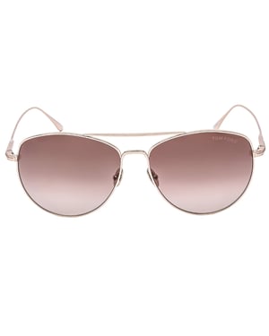 Tom Ford Ft0784 28F Milla Rose Gold Sunglasses