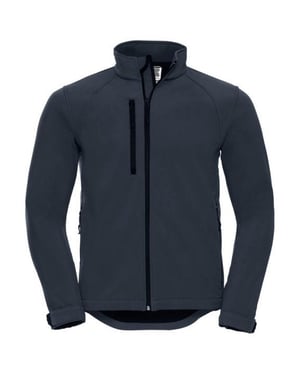 Russell Heren waterbestendig & winddicht Softshell-jasje (Franse marine)