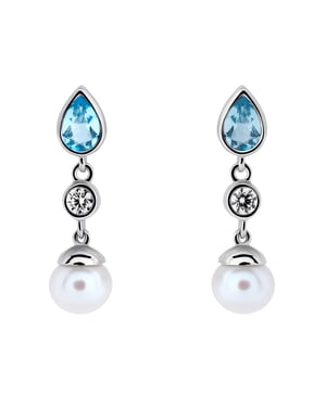 Orphelia 'Lylou' Dames 925 Sterling Zilveren Oorringen - Zilver ZO-7498