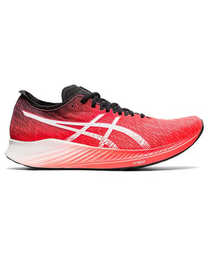 Asics Magic Speed Mens Röd Löpning Träningsskor