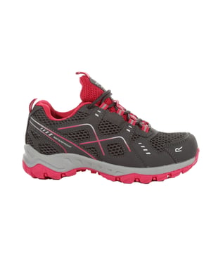 Regatta Kinder/Kinder Vendeavour Wandelschoenen (Graniet/Roze toverdrank)
