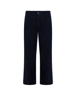 Emporio Armani J33 Regular Fit Wijde Pijp Dames Broek