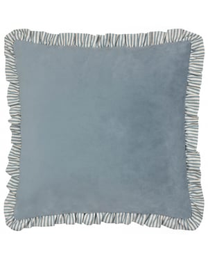Wylder Solene Ruffle Velvet Cushion Cover