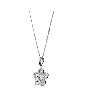 Orphelia Dames 925 Sterling Zilveren Ketting met Hanger - Zilver ZH-7479