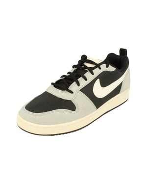 Nike Court Borough Low Prem Heren Grijs Zwart Sneakers