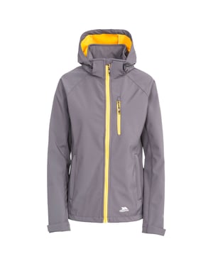 Trespass - Dames Lorina Waterdichte Softshell Jas (Grijs)