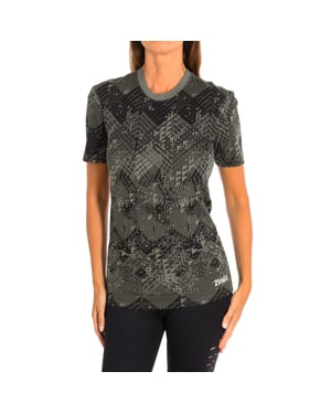 Kortärmad sport-T-shirt med rund hals för kvinnor Z2T00161