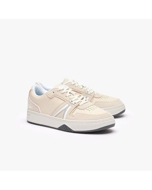 Men's Lacoste L001 Trainers in Off White