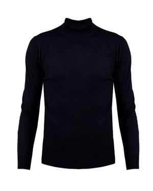 Xagon Man Pullover Turtleneck Herr Blå