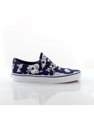 Vans Off The Wall MLX Tropicoco Blue Lace Up Mens Canvas Plimsolls W3CENA
