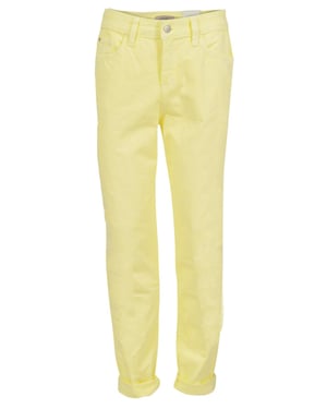 Girlfriend Cropped Roll Hem Jeans