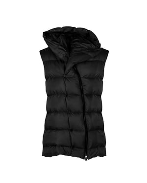La Haine Inside Us Vest Down Vest Unisex Dam Svart