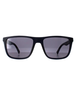 Tommy Hilfiger TH 2043 FLL IR mat blauw grijze zonnebril