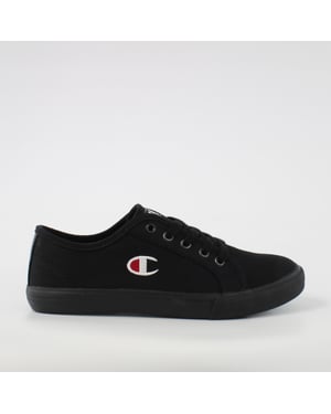 Champion Huntington Kids Svarta Plimsolls