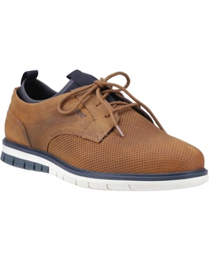 Pod Murphy Leather Men's Tan Lace-Up Shoes