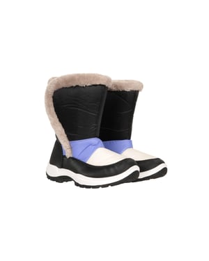 Mountain Warehouse Kinderen/Kinderen Caribou Adaptieve Sneeuwlaarzen (Lichtpaars)