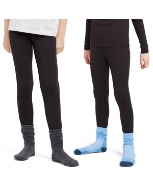 Peter Storm Kids' Thermal Insulating Baselayer Pants with Moisture Wicking Fabric