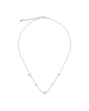 Orphelia 'Emilia' Dames 925 Sterling Zilveren Halsketting - Zilver ZK-7380