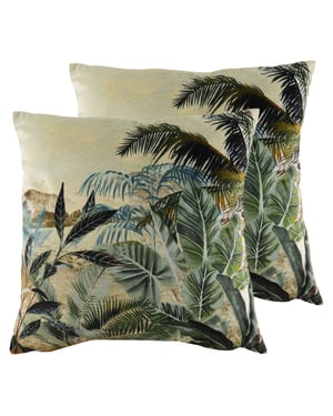 Kibale Scene Cushions (Twin Pack)