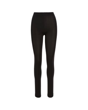 Trespass Tooties Fleece Lined Footless Tights (Black)