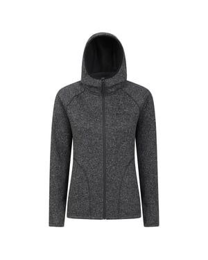 Mountain Warehouse Dames/dames Nevis Full Zip Hoodie (Zwart)