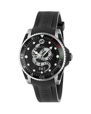 Gucci YA136323 Duik Snake Dial 40mm Unisex horloge