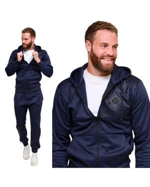 Mens Kam Two Piece Tracksuit Hoodie & Jogger Set