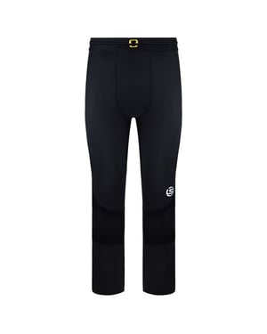 Skins Series-3 Stretch Midja Svarta Herr Långa Tights Leggings ST00300019001