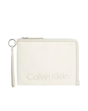 Calvin Klein damplånbok med präglad logotyp