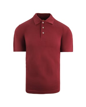 Dickies Mens Burgundy Polo Shirt