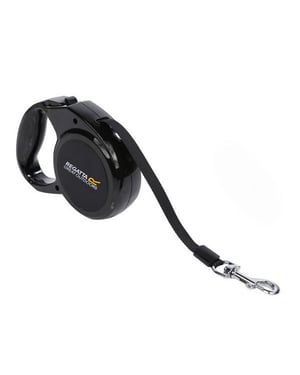 Regatta Extendng Dog Lead (Black)