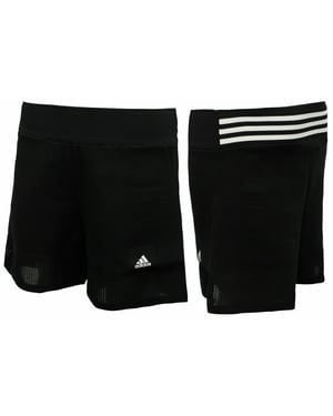 Adidas Icoon Dames Zwart Korte Broek