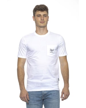 19V69 Italia Mens T-Shirt Ivan White