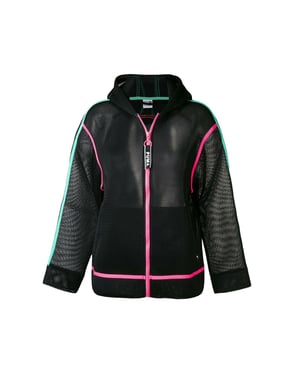 Puma Chase Spacer Womens Black Track Jacket