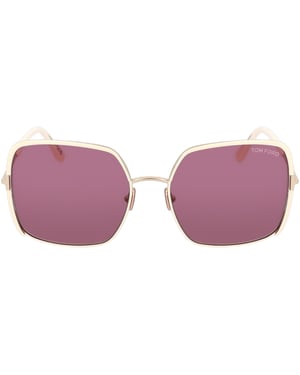 Tom Ford FT1006 32Y Raphaela Gold Sunglasses