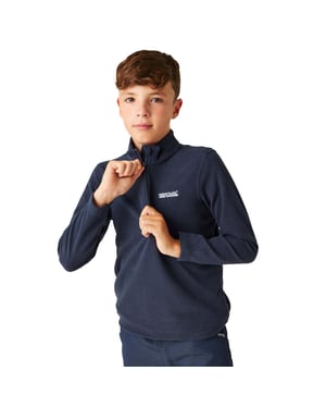 Regatta Boys & Girls Hot Shot II Half Zip Fleece Top