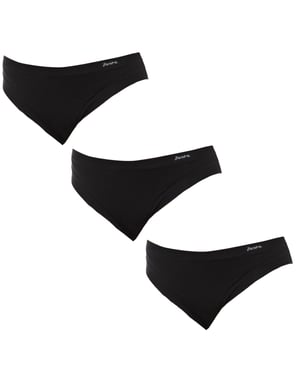 Pack-3 Slip met mid taille en binnenvoering 1031184 dames