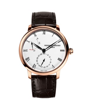Frédérique Constant Slimline Men's Brown Watch FC-723WR3S4
