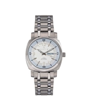 Nautis Stealth Bracelet Watch w/Day/Date