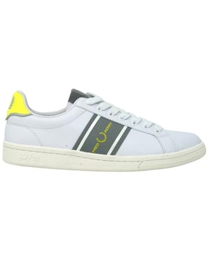 Fred Perry B9280 134 B721 Leather White Trainers