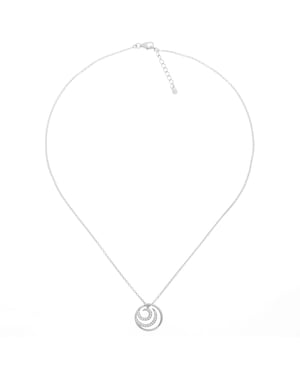Orphelia 'Elaine' Dames 925 Sterling Zilveren Ketting met Hanger - Zilver ZH-7084