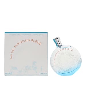 Hermes Eau des Merveilles Bleue Eau de Toilette 100ml Spray For Her