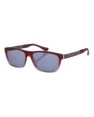 Square-shaped acetate and metal sunglasses Z406 men