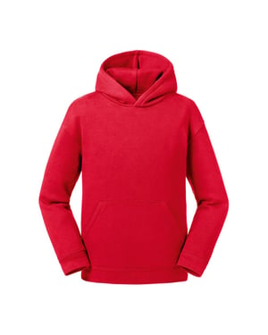 Russell Kinderen/kinderen Authentieke Sweatshirt met kap (Klassiek rood)