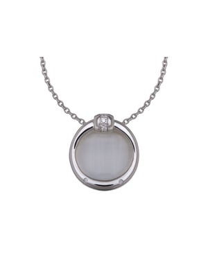 Orphelia Women's 925 Sterling Silver Chain with Pendant - Silver ZH-4561