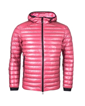 Belstaff Airspeed Pink Shiny Down Filled Jacket