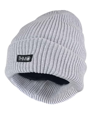 THMO - Dunsulate muts van 3 meter lang, chenille voor dames - Grijs
